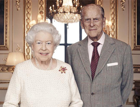 女王伊丽莎白二世夫妇将庆祝结婚周年